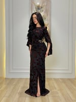 فستان تألق الليالي المخملية