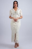 فستان نقاء الدانتيل الراقي