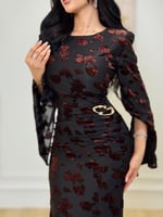 فستان تألق الليالي المخملية