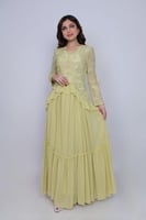 فستان أوركيد – تطريز زهري فاخر