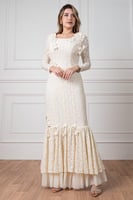 فستان لمسة الورد