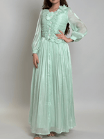 فستان روبيانا الشيفون بتفاصيل الزهور