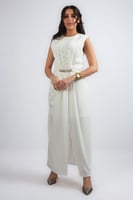 فستان بتفاصيل كريستال