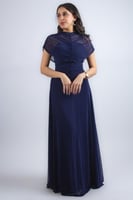 فستان إليجانس درابيه الطويل