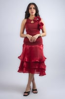 فستان رويال روز الأحمر