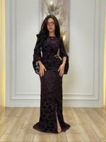 فستان تألق الليالي المخملية