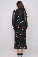 فستان ورد المساء – طباعة أنثوية