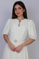 فستان أناقة اللمسة الهادئة – قصة ميدي