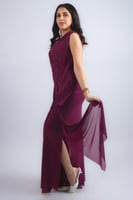 فستان سحر الانسياب الراقي