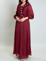 فستان روبيانا الشيفون بتفاصيل الزهور