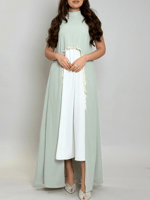 جلابية هدوء النعومة – طبقات شفافة