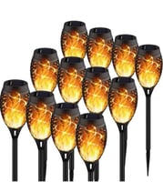 مجموع مصابيح متطورة بالطاقة الشمسية، اضواء ليد بشك...