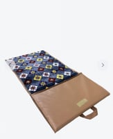 مدة وطني شعبي بلون رماد السمر مع قماش سفلي مقاوم ل...