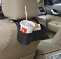 حامل اكواب ومنظم خلفي لرأس مسند السيارة بتصميم جيب...