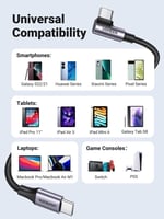 كيبل يو اس بي سي من يوجرين بزاوية يمين 90 درجة يو...