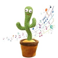 لعبة الصبار المتكلم والراقص يعمل على الشحن