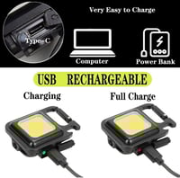 مصباح يدوي صغير 800 لومن فائق السطوع قابل لاعادة ا...