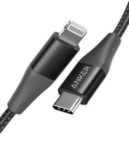 انكر كابل يو اس بي سي الى لايتنينج نايلون مضفر قما...