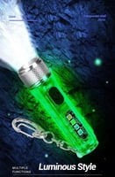 مصباح يدوي صغير سلسلة مفاتيح LED مصباح يدوي محمول...