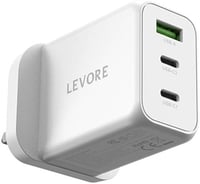 Levore Wall Charger ، GaN 65W Power Delivery ، 30...
