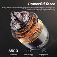 ماكينة الحلاقة للشعر والمناطق الحساسة بثلاث سرعات...