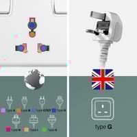 وصلة تمديد لينسنت مع فتحات USB من لينسين، 3 منافذ...