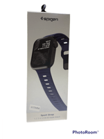 سوار ساعة ابل كحلي ربل ماركة SPIGEN