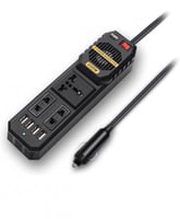 عاكس كهربائي للسيارة 200 واط - محول تيار مستمر 12...