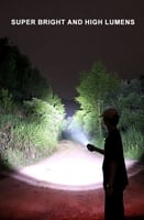 كشاف يدوي صغير بقوة 1800لومين