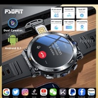 ساعة ذكية مدخل شريحة والواي فاي تدعم خاصية NFC