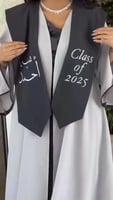 عباية تخرج انيقه وتطريز يدوي