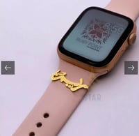 بروش ساعه مطلي ذهب