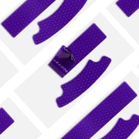 2 لصقات تبييض الاسنان الارجوانية