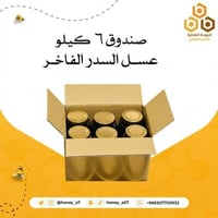 عسل السدر الفاخر - ٦ كيلو