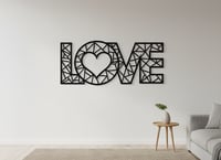 منظر جداري Love