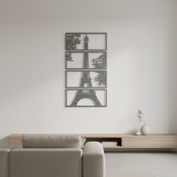 منظر مكون من 4 اجزاء ( برج إيڤل)