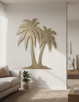 منظر على شكل نخلة(من المعدن)