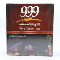 شاي 999 اسود - 100 كيس