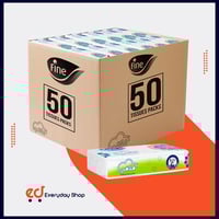 كرتون مناديل الوجه الناعمة 130 ورقة بطبقتين، حزمة...