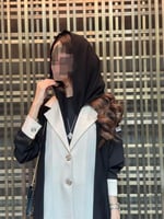 عباية كريب ب اضافه كريب بيج