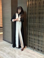 عباية كريب ب اضافه كريب بيج