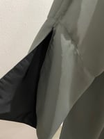 عباية دبل فيس كريب ( اسود - زيتي )