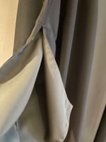 عباية دبل فيس كريب ( اسود - زيتي )