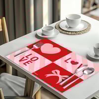 ثيم يوم الحب الأحمر ، مطبوع جاهز للتوصيل