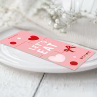 ثيم يوم الحب الأحمر ، مطبوع جاهز للتوصيل