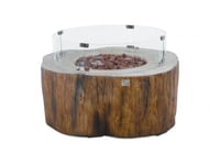 موقد غاز خشبي