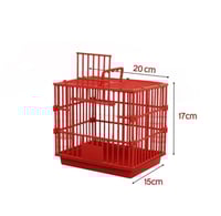 قفص نقل طيور صغير بلاستيك