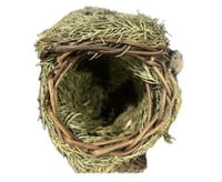 عش طيور الزينة خوص