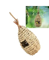 عش طيور الزينة خوص