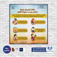 تصميم لوحة صعوبات التعلم